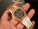 Patek Philippe Best Replica Watch Nautilus 5712 Gold Wrapped PPF Factory 40mm - Image 4