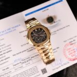 Patek Philippe Best Replica Watch Nautilus 5712 Gold Wrapped PPF Factory 40mm