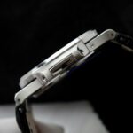 Patek Philippe Copies Watches Nautilus 5724 Gray Dial Leather Strap PPF Factory 40mm - Image 8