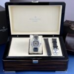 Patek Philippe Fake Watch Nautilus 7010 Gray Dial Womens 32mm - Image 2