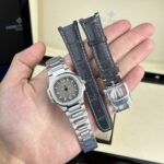 Patek Philippe Fake Watch Nautilus 7010 Gray Dial Womens 32mm