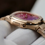 Patek Philippe Imitation Watches Nautilus 7010R Women Purple Pink Dial Metal Wire GR Factory 32mm - Image 8