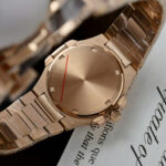 Patek Philippe Imitation Watches Nautilus 7010R Women Purple Pink Dial Metal Wire GR Factory 32mm - Image 9