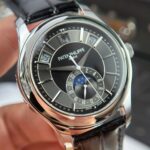 Patek Philippe Replica Watch Complications 5205G Gray Dial Leather Strap 40mm - Image 4