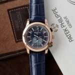 Patek Philippe Complications 5905R Chronograph Best Replicas Blue Dial 41mm