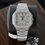 Patek Philippe Cubitus 5821 Copies Watches Diamonds Moissanite Hong Kong Custom 45mm - Image 2