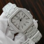Patek Philippe Cubitus 5821 Copies Watches Diamonds Moissanite Hong Kong Custom 45mm - Image 3