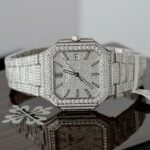 Patek Philippe Cubitus 5821 Copies Watches Diamonds Moissanite Hong Kong Custom 45mm - Image 5