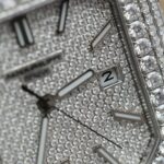 Patek Philippe Cubitus 5821 Copies Watches Diamonds Moissanite Hong Kong Custom 45mm - Image 8