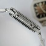 Patek Philippe Cubitus 5821 Dial Brown Replica Watch Full Diamonds Moissanite Hong Kong 45mm - Image 9