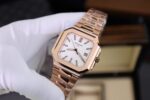 Patek Philippe Cubitus 5821 Replica Watch Rose Gold White Dial TW Factory 45mm