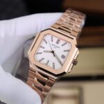 Patek Philippe Cubitus 5821 Replica Watch Rose Gold White Dial TW Factory 45mm