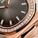 Patek Philippe 5711 Natural Diamond Replica Watch 18K Gold Wrapped 40mm - Image 5