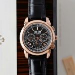 Patek Philippe Grand Complications 5270J Leather Strap Fake Watch 41mm