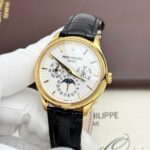 Patek Philippe Grand Complications 5327 Yellow Luxury Fake Watches White Dial 3K Factory 40mm - Image 3