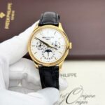 Patek Philippe Grand Complications 5327 Yellow Luxury Fake Watches White Dial 3K Factory 40mm