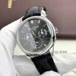 Patek Philippe Grand Complications 5327 Replica Watches Gray Dial Leather Strap 3K Factory 40mm - Image 3