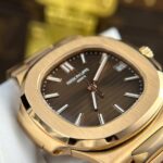 Patek Philippe Nautilus 5711 Refined Max Option 18K Gold Wrapped Chocolate Dial 40mm - Image 7