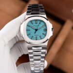 Patek Philippe Nautilus 5711 Tiffany Dial Metal Wire Imitation Watches BBF Factory 40mm