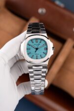 Patek Philippe Nautilus 5711 Tiffany Dial Metal Wire Imitation Watches BBF Factory 40mm