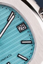 Patek Philippe Nautilus 5711 Tiffany Dial Metal Wire Imitation Watches BBF Factory 40mm - Image 5