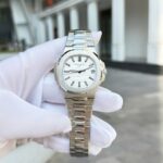 Patek Philippe Nautilus 5711 Best Imitation Watches White Dial Metal Wire BBF Factory 40mm