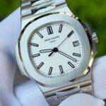 Patek Philippe Nautilus 5711 Best Imitation Watches White Dial Metal Wire BBF Factory 40mm - Image 3