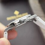 Patek Philippe Nautilus 5711 Best Replica Watch White Rubber Strap 3K Factory 40mm - Image 5