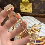 Patek Philippe Nautilus 5711 Rose Gold Replica Watches Brown Dial Metal Wire BBF Factory 40mm - Image 13