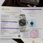 Patek Philippe Nautilus 5711 Blue Dial Copies Watch Diamonds Natual Custom 40mm