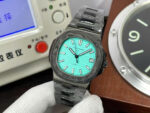 Patek Philippe Super Clone Watches Nautilus 5711 Diw Carbon Tiffany Dial Men-s 40mm - Image 3