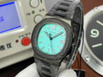 Patek Philippe Super Clone Watches Nautilus 5711 Diw Carbon Tiffany Dial Men-s 40mm - Image 4