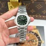 Patek Philippe Nautilus 5711 Best Replica Watches Green Dial Metal Wire BBF Factory 40mm