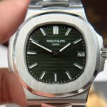 Patek Philippe Nautilus 5711 Best Replica Watches Green Dial Metal Wire BBF Factory 40mm - Image 5