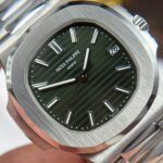 Patek Philippe Nautilus 5711 Best Replica Watches Green Dial Metal Wire BBF Factory 40mm - Image 4