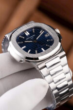 Patek Philippe Nautilus 5711 Knock Off Watches 40th Anniversary Dial Blue 40mm - Image 8