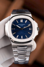 Patek Philippe Nautilus 5711 Knock Off Watches 40th Anniversary Dial Blue 40mm - Image 2