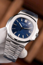 Patek Philippe Nautilus 5711 Knock Off Watches 40th Anniversary Dial Blue 40mm - Image 3