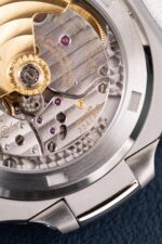 Patek Philippe Nautilus 5711 Luxury Fake Watches Gray Dial Leather Strap BBF Factory 40mm - Image 12