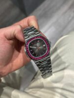 Patek Philippe Nautilus 5711 Replica 11 Watch Bezel Ruby Red 40mm - Image 2