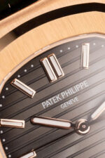 Patek Philippe Nautilus 5711R Best Fake Watches Gray Dial Leather Strap BBF Factory 40mm - Image 5