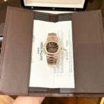 Patek Philippe Nautilus 5712 Gold Wrapped Chocolate Dial GRF 40mm - Image 2
