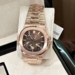 Patek Philippe Nautilus 5712 Gold Wrapped Chocolate Dial GRF 40mm - Image 5