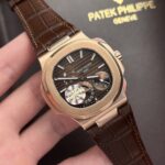 Patek Philippe Nautilus 5712 Replica 11 Watch Chocolate Dial GR Factory 40mm - Image 3