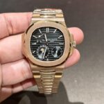 Patek Philippe Nautilus 5712 Replica Watch Black Dial GR Factory 40mm