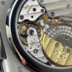 Patek Philippe Nautilus 5712 Knock Off Watches Blue Dial Leather Strap Engraving Machine PPF Factory 40mm - Image 11