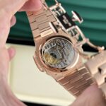 Patek Philippe Nautilus 5712R Custom Gold Wrapped Refined Movement 40mm - Image 7