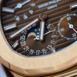 Patek Philippe Nautilus 5712R Replica Watches Brown Dial Engraving Machine PPF Factory 40mm - Image 6