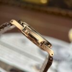 Patek Philippe Nautilus 5712R Replica Watches Gray Dial Leather Strap Engraving Machine PPF Factory 40mm - Image 8