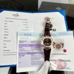 Patek Philippe Replica Watch Nautilus 5712R Chocolate Dial Gold Wrapped 40mm